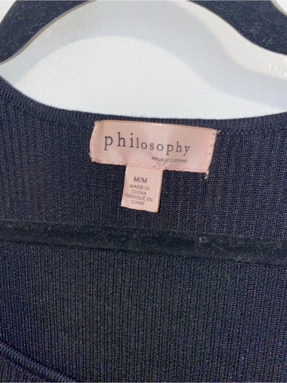 Philosophy Ribbed Sweater - Picture 3 of 5